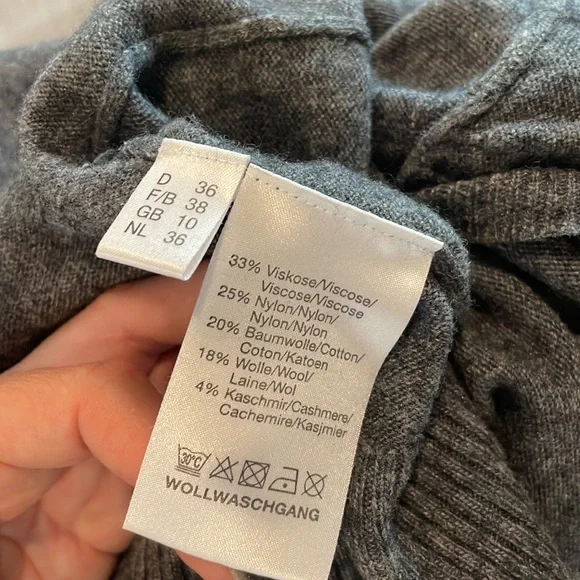Grey Sweater by Public size 6 US
